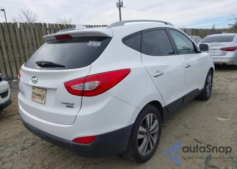 2015 Hyundai Tucson Limited from USA, damaged, VIN KM8JUCAG5FU102316